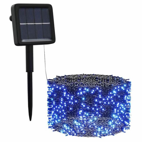 Maison Exclusive - Solarlampor 5 st 5x200 LED Blå Inomhus Utomhus Blå
