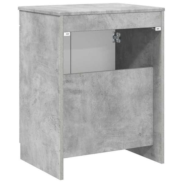 Maison Exclusive - Badeværelsesskab Grå beton 54 x 41 x 70 cm