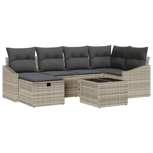 Maison Exclusive - Set med soffor 6 st polyrotin