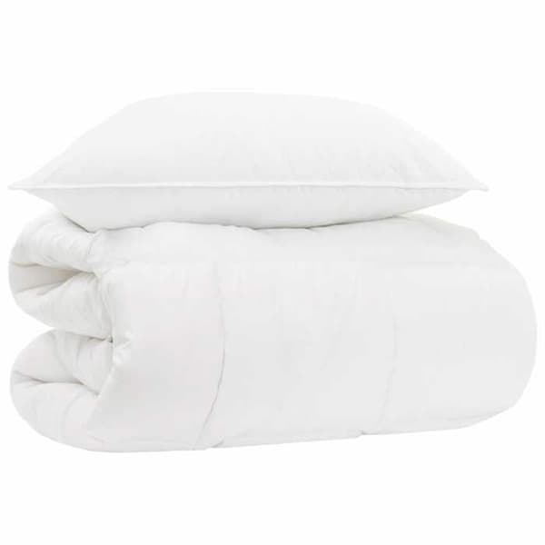Peitto-setti 2 kpl - MAISON EXCLUSIVE - Moderni - 135 x 200 cm - Kauden ympäri - Täyte bambu/polyesteri OEKO‑TEX Vit