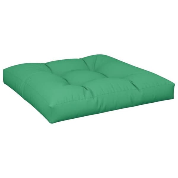 Maison Exclusive - Palettityynyt 2 kpl vihreä kangas