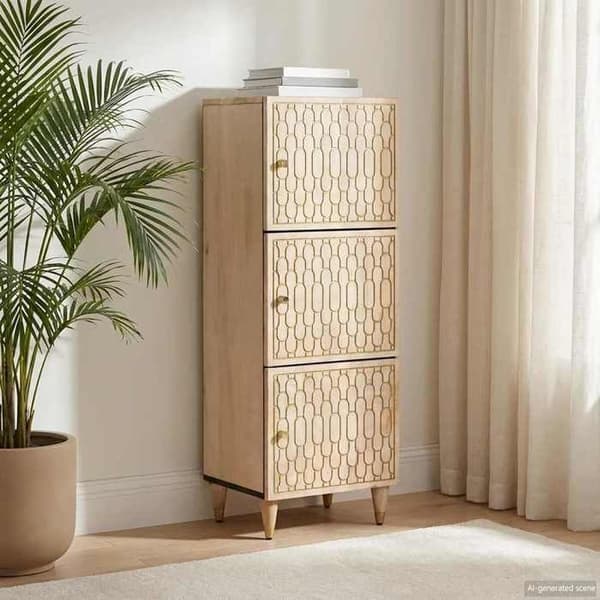 Maison Exclusive - Buffet 40x33x110 cm massiv mango træ