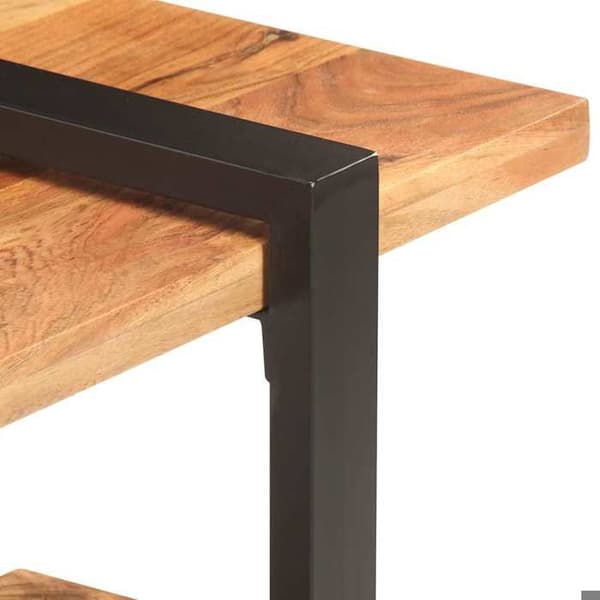 Maison Exclusive - TV-møbel 130x40x40 cm Solid akacietræ