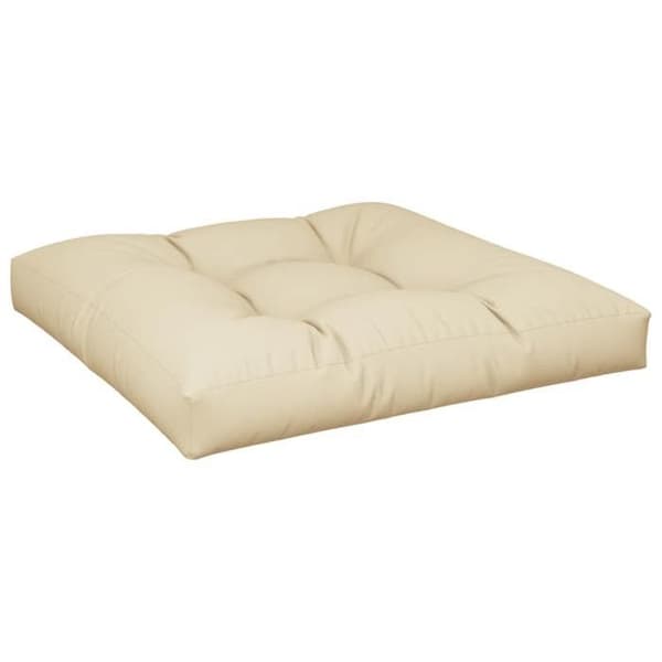 Maison Exclusive - Pallet puder sæt af 2 beige stof