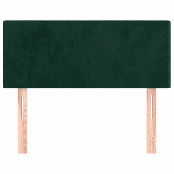 Maison Exclusive - Mörkgrön sänggavel 100x5x78/88 cm Sammet