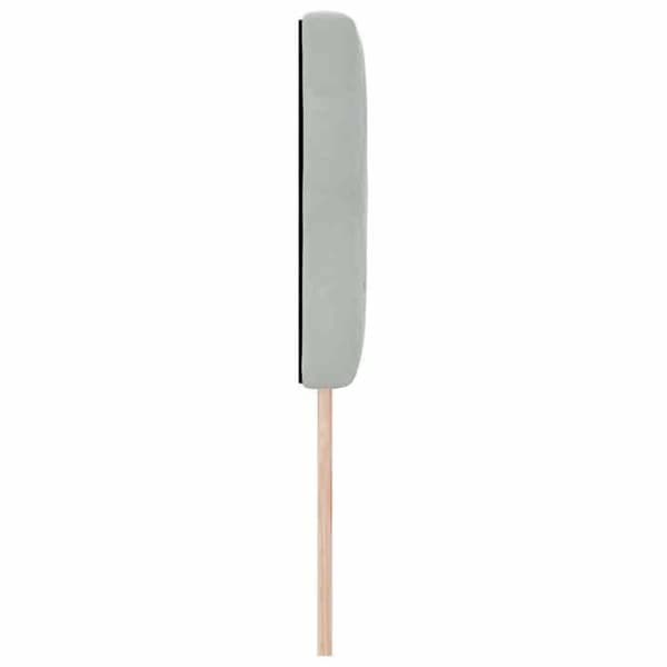Maison Exclusive - LED-päätyvalo LED-nauhoilla, vaaleanharmaa 160 cm sametti