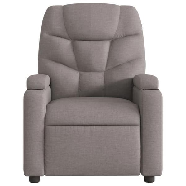 Maison Exclusive - Taupe stof lænestol med vippefunktion