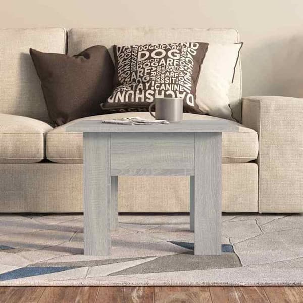 Maison Exclusive - Sonoma grå sofabord 55x55x42 cm ingeniørtræ