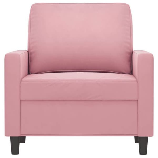 Maison Exclusive - Stol Rosa 60 cm Velour