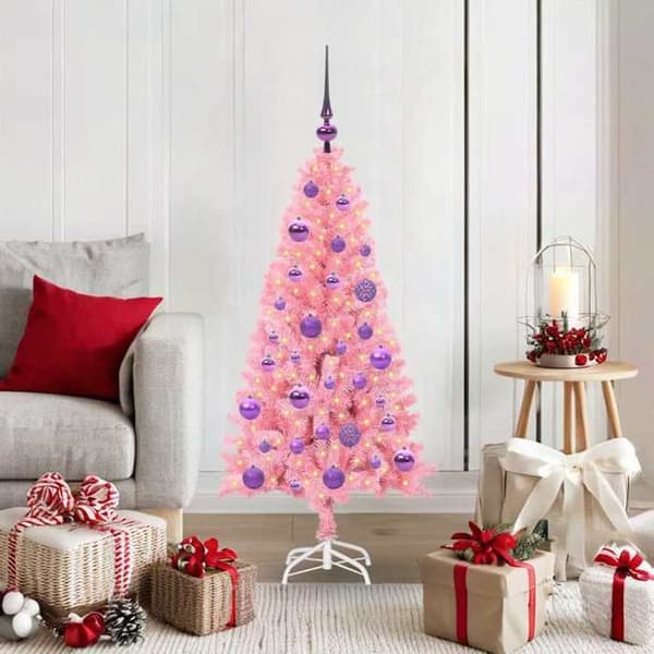 Maison Exclusive - Julgran Rosa 120 cm PVC Ros