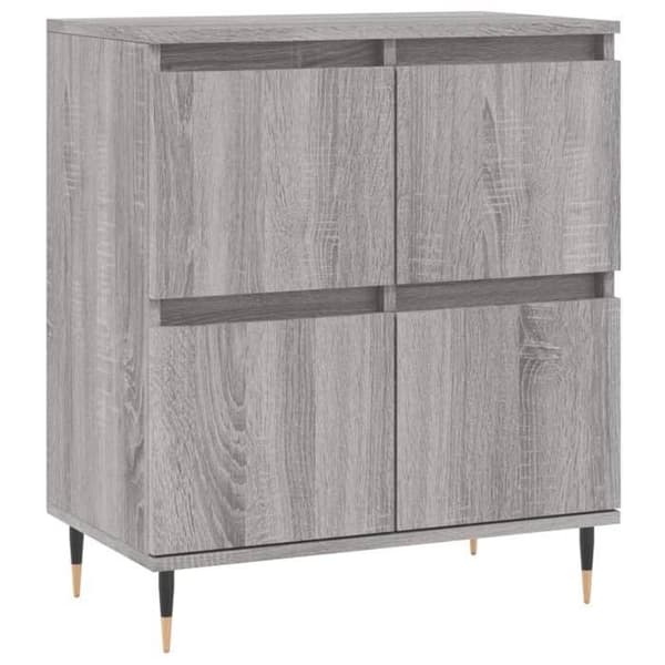 Maison Exclusive - Buffet Sonoma grå 60x35x70 cm Ingenjörsträ