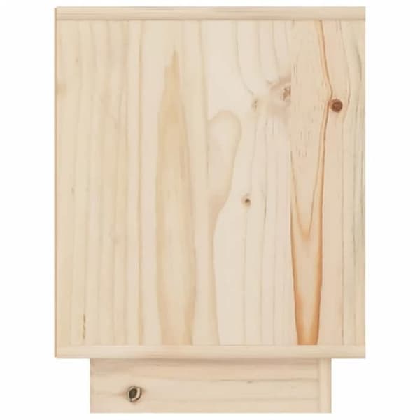 Maison Exclusive - Natborde 2 stk 40x30x40 cm Solid fyrretræ