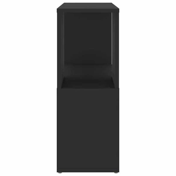 Maison Exclusive - Bibliotek Sort 60x24x63 cm Ingeniørtræ