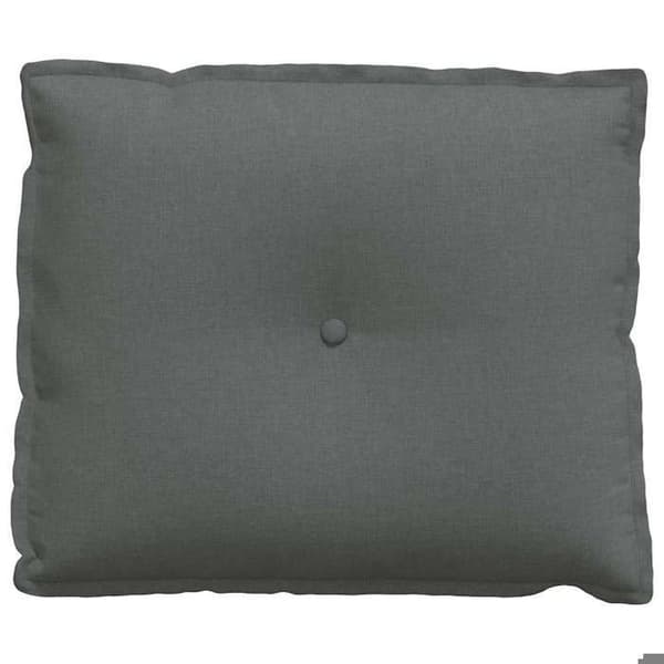 Maison Exclusive - Mørkegrå rygpude 60 x 19 x 50 cm stof