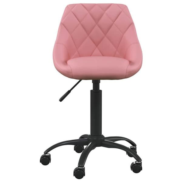 Maison Exclusive - Kontorstol i Rosa Velour