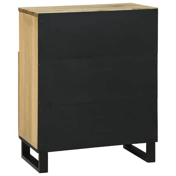 Buffet - EKSKLUSIVT HUS - Rektangulær - Massivt mangotræ - Brun - 60 x 33 x 75 cm brun