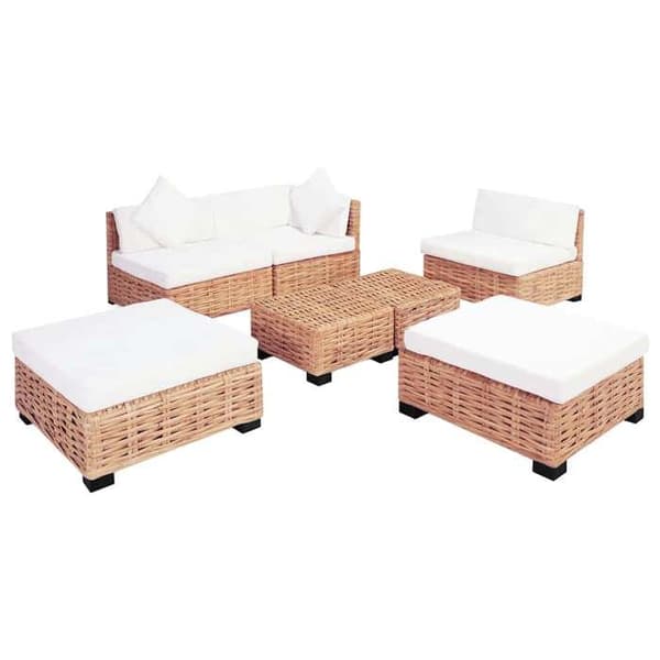Maison Exclusive - 18 kpl luonnonrotinkisohvia brun