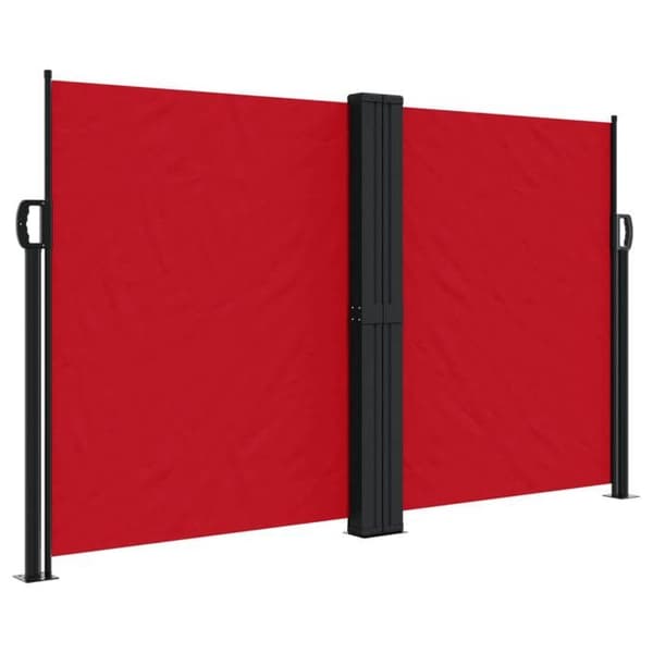 Maison Exclusive - Röd utdragbar sidokappa 140x600 cm