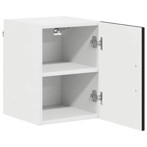 Maison Exclusive - Kalmar 2 stk. opvaskemaskine panel Sort ingeniørtræ Svart