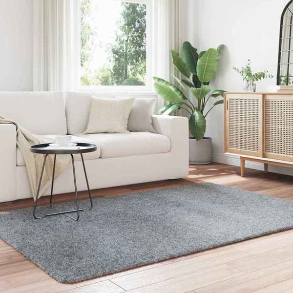 Maison Exclusive - NAVARRA vaaleanharmaa pitkäkarvainen matto 130x200 cm