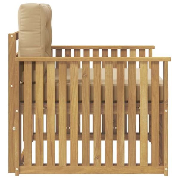 Maison Exclusive - Utomhussoffa Polyester Vit