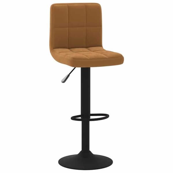 Maison Exclusive - Barstolar set om 2 brun sammet