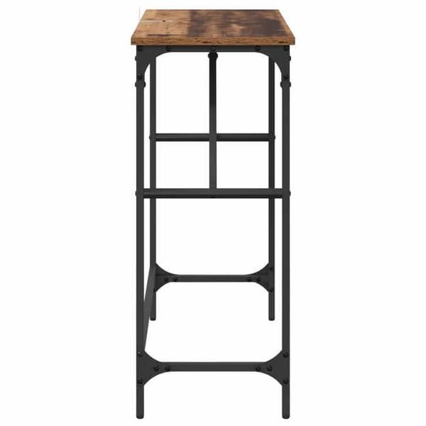 Maison Exclusive - Konsolbord Antik trä 75 x 32 x 75 cm Ingenjörsträ