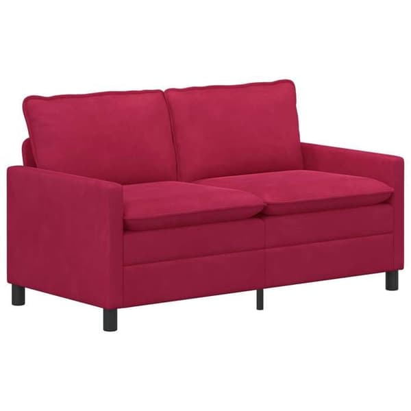Maison Exclusive - 2 kpl sohvasetti Bordeaux samettia Bordeaux
