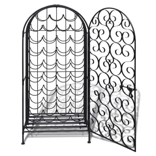 Maison Exclusive - Flaskställ för 35 flaskor Metall
