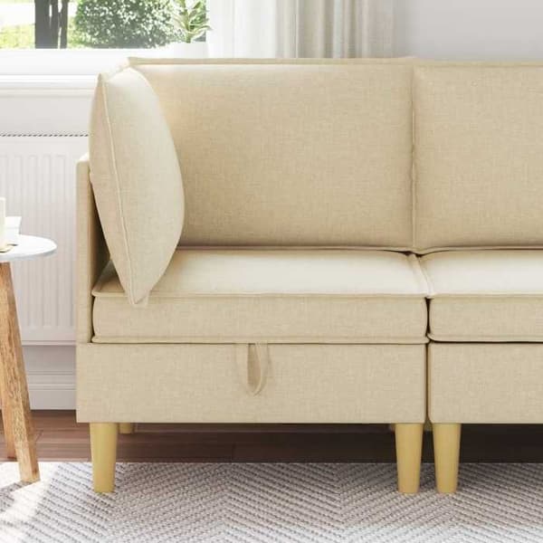Maison Exclusive - Soffa med förvaring Tyg