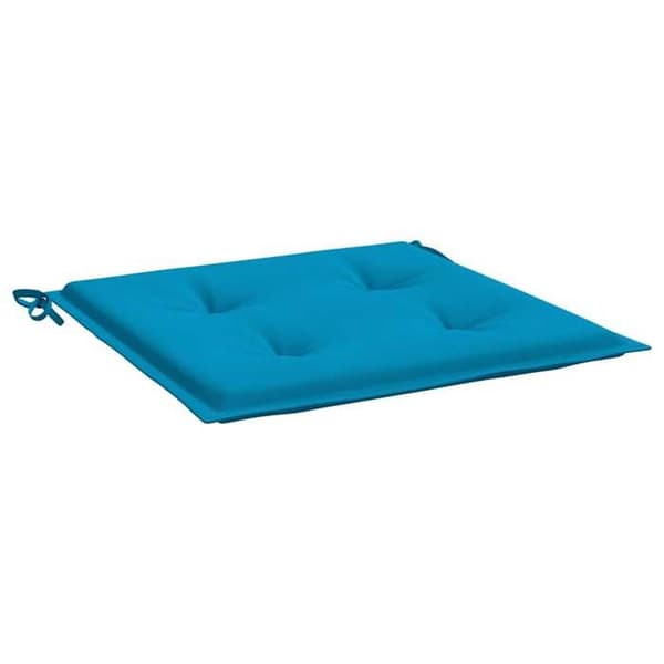 Maison Exclusive - Trädgårdsstolskuddar set om 2 blå 50x50x3 cm