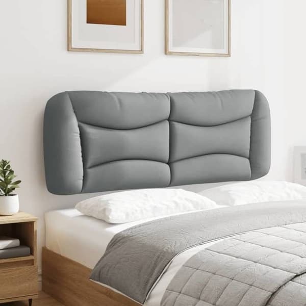 Maison Exclusive - Hovedgærdin pude Hvar lys grå 137 cm stof