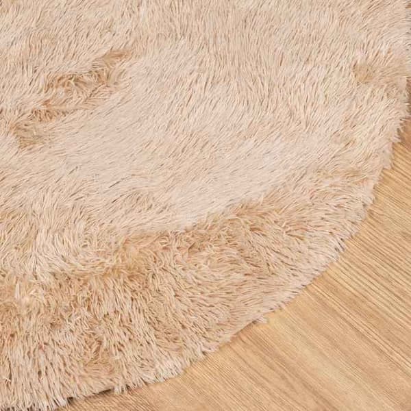 Matta - EXKLUSIVT HEM - NAVARRA - Polyester - Shaggy - Halkskydd beige