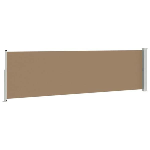 Maison Exclusive - Fällbar rektangulär sidobutik 160 x 600 cm Polyester