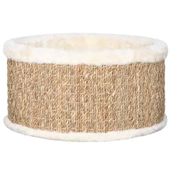 Maison Exclusive - Rund kattkorg 36 cm Sjögräs beige