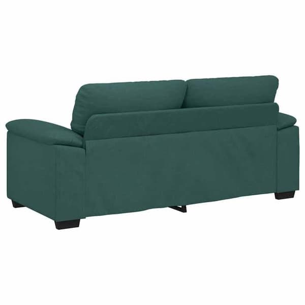 Maison Exclusive - Sofa 2 pladser mørkegrøn 180 x 81 x 84 cm i stof