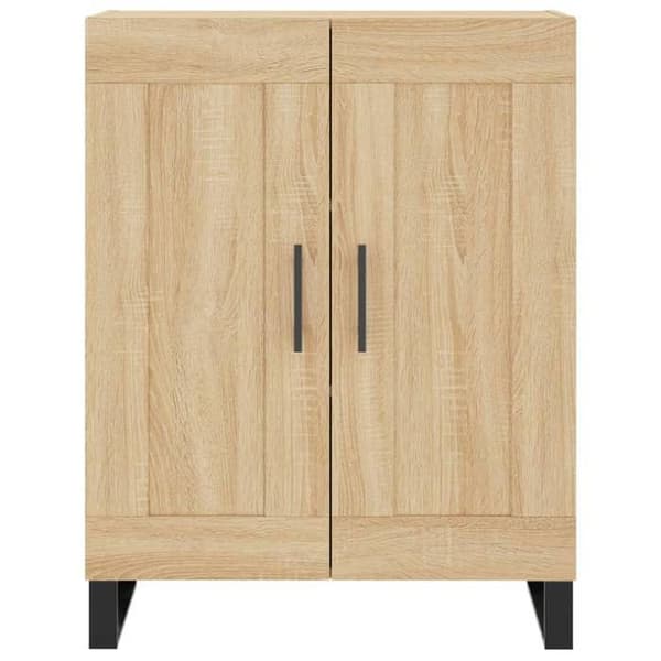 Maison Exclusive - Buffé ek sonoma 69,5x34x90 cm ingenjörsträ
