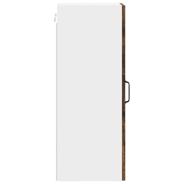 Maison Exclusive - Diskmaskinspanel Kalmar Rökt ek 30 x 31 x 80 cm Rökt ek