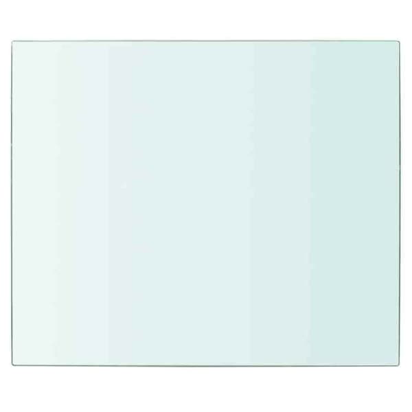Maison Exclusive - Panel til hylde Klart glas 30 x 25 cm Transparent