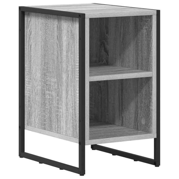 Maison Exclusive - Natbord 2 stk Grå Sonoma 39,5 x 30 x 50 cm