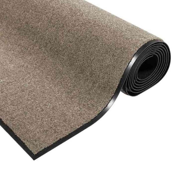 Maison Exclusive - Indgangsmatte Beige og Sort 120 x 300 cm 100% Polyamid