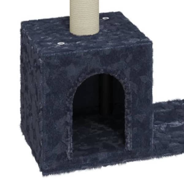 Maison Exclusive - Kattträd med sisal klöstrumpor Mörkgrå 60 cm mörkgrå