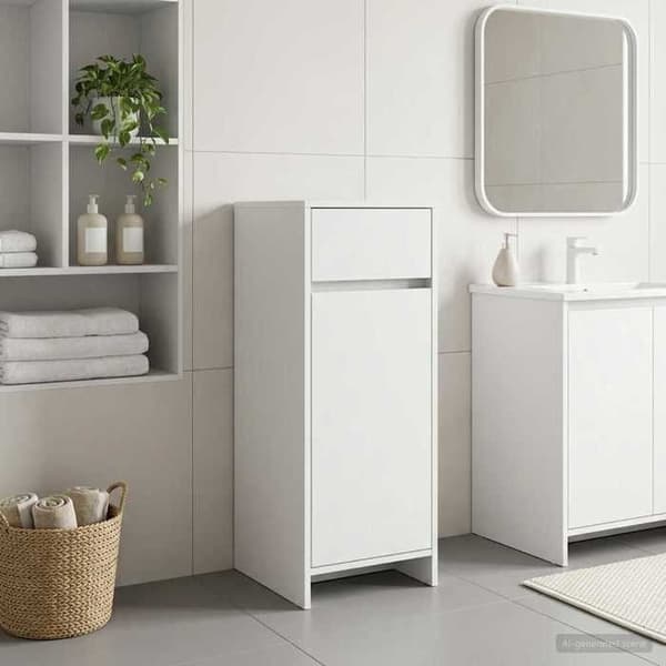 Maison Exclusive - Badeværelsesskab Hvid 35 x 36,5 x 85 cm