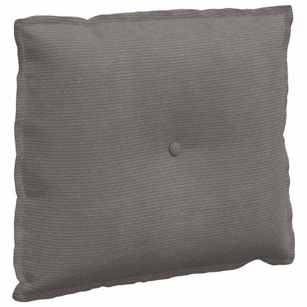Maison Exclusive - Ljusgrå Ryggkudde 60 x 50 x 19 cm Ljusgrått