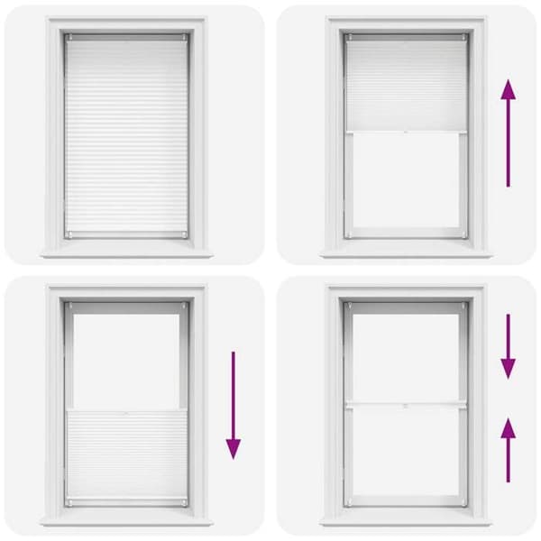 Maison Exclusive - Plisserad förvaring 80x150 cm Vit Vit
