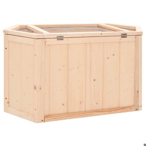 Maison Exclusive - Hamsterbur 80x40x43 cm massiv furu