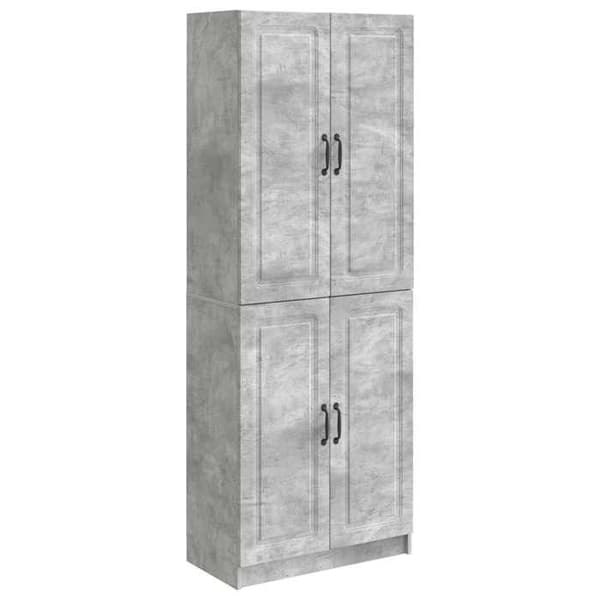 Maison Exclusive - 2-delt Møbel Sæt Grå Beton 66 x 34,5 x 87 cm Betonggrå