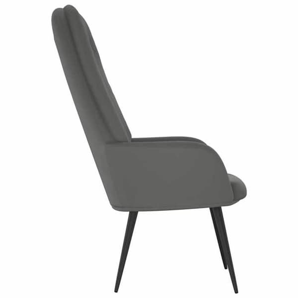 Maison Exclusive - Mørkegrå Velour Relax stol
