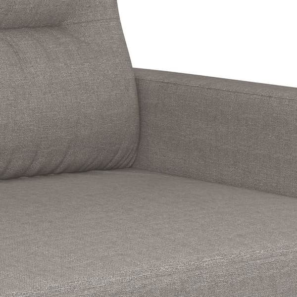 Maison Exclusive - 3-delars soffgrupp med kuddar i taupe tyg