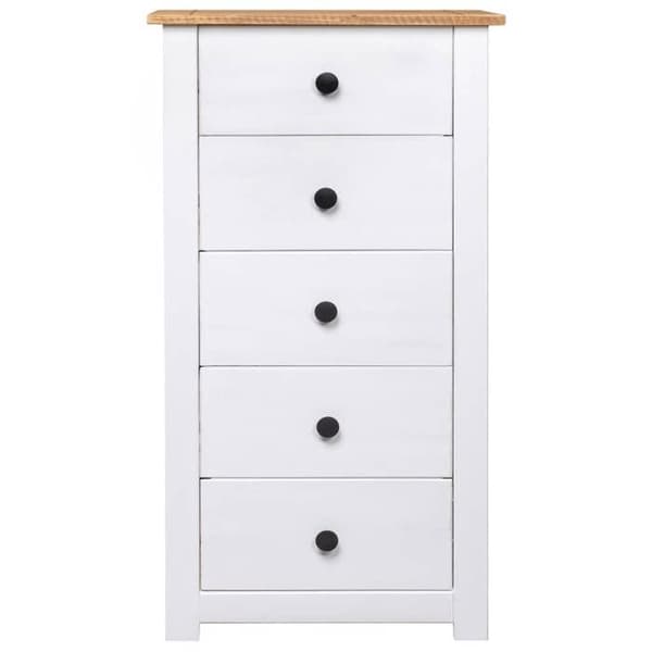 Maison Exclusive - Buffé Vit 46x40x89 cm Pin Gamme Panama Vit